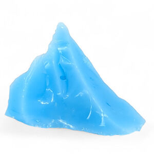 Satin Blue Art Glass‎ Cullet Glowing Manganese #4GS34